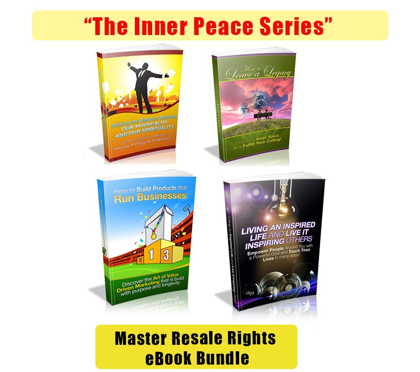 The Inner Peace Series PLR eBook Bundle