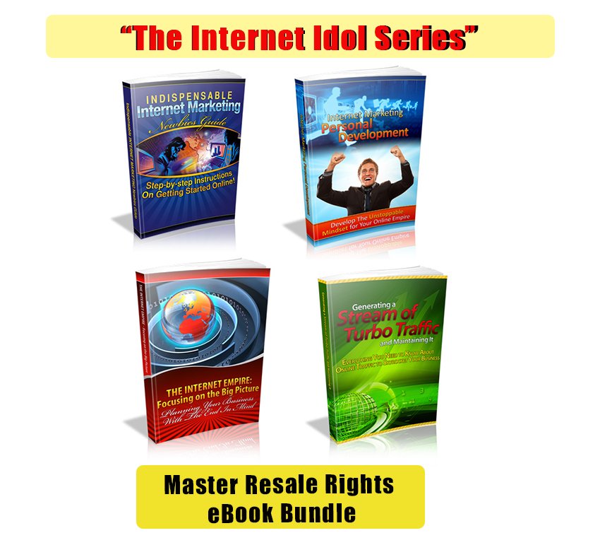 Internet Idol Series PLR eBook Bundle