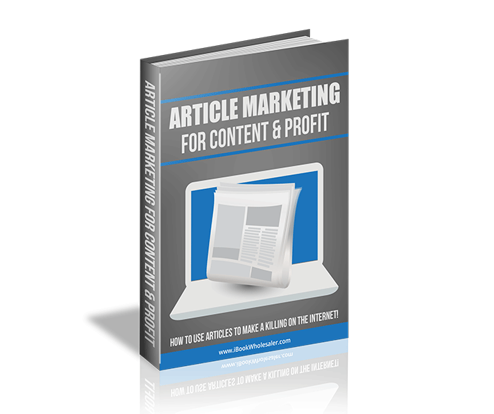 Article Marketing For Content & Profit PLR Ebook