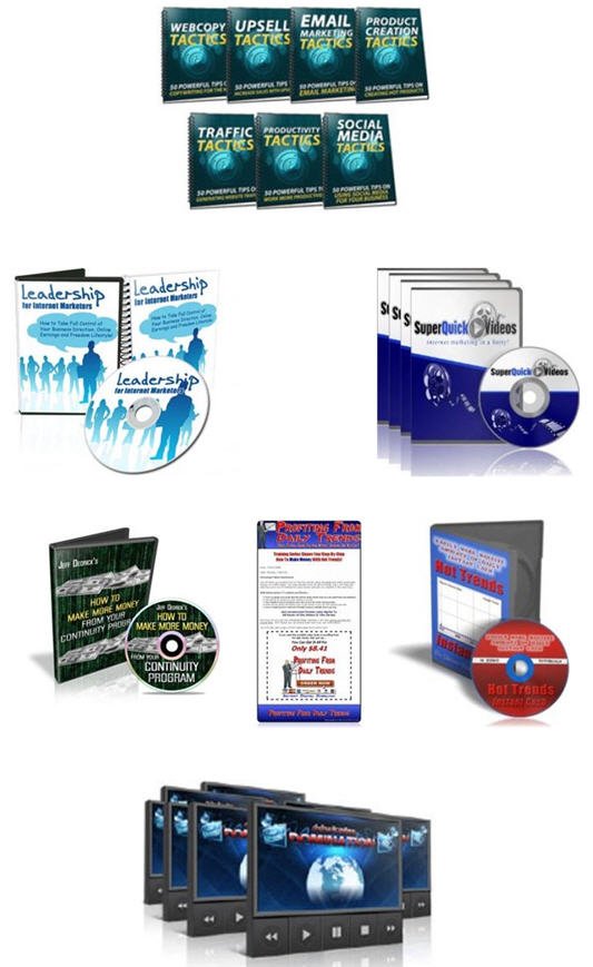 Internet Marketing Business Building Niche PLR Mega Bundle