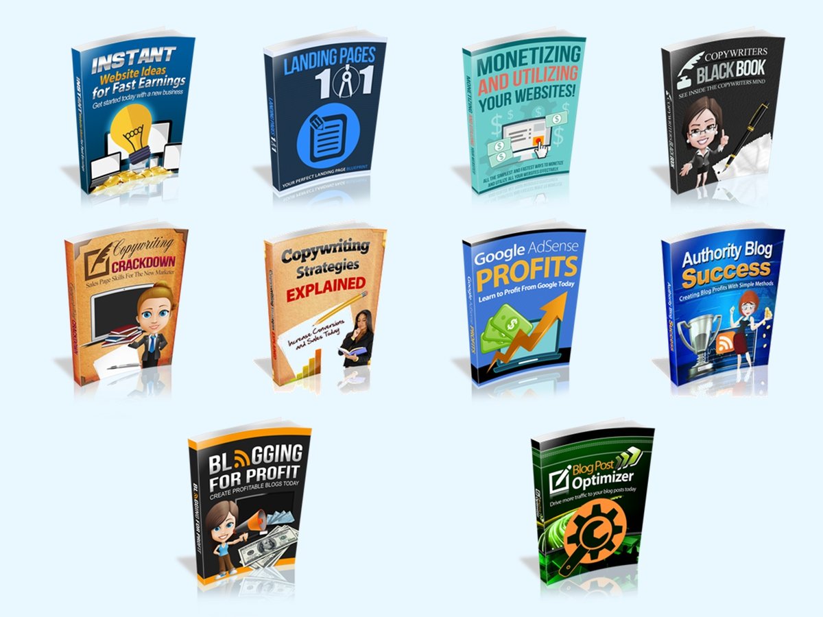 Start A Profitable Website Master Resell Rights eBooks