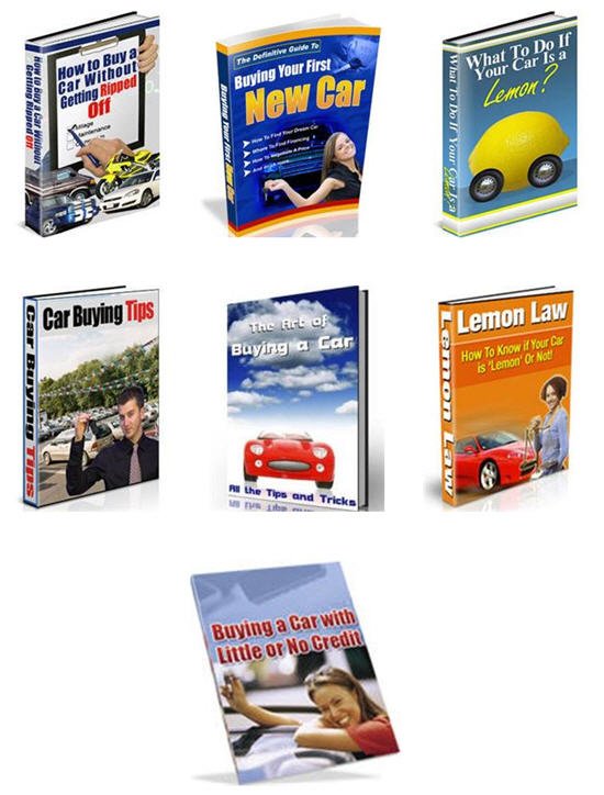 cars & auto savings PLR Mega Bundle