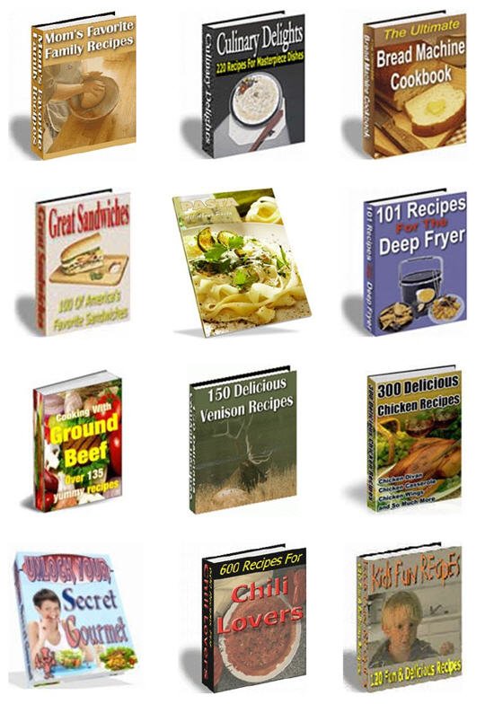 food & drink PLR Mega Bundle