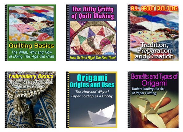 ARTS & crafts PLR Mega Bundle