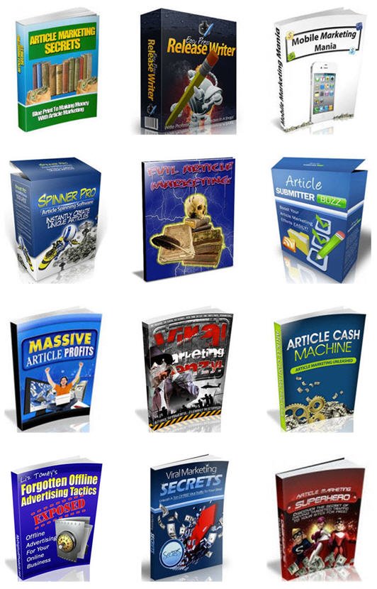 Advertising & Promotion Products PLR Mega Bundle