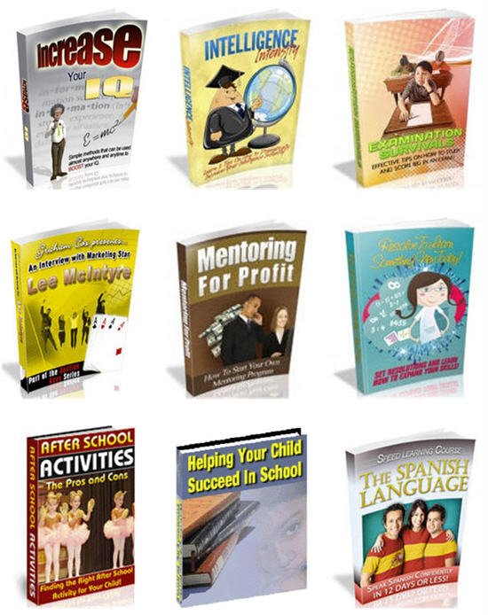 Education PLR Mega Bundle