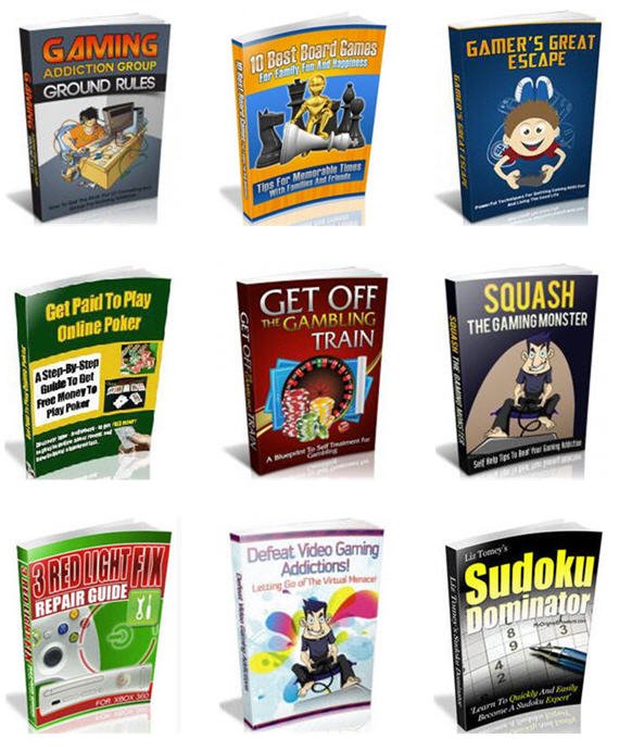 Games and Gambling MRR/PLR Mega Bundle